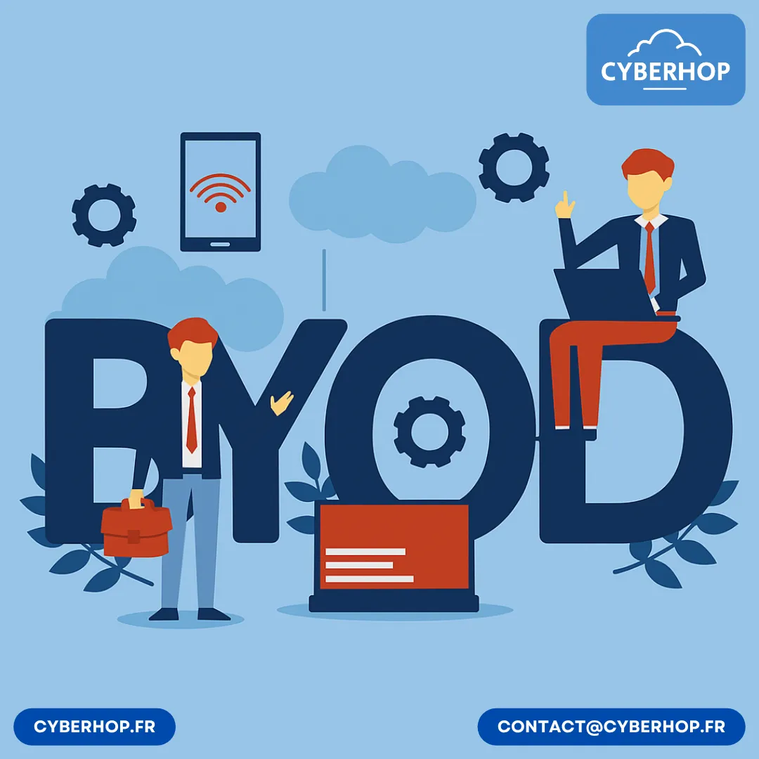 📱 BYOD : pratique… mais risqué !