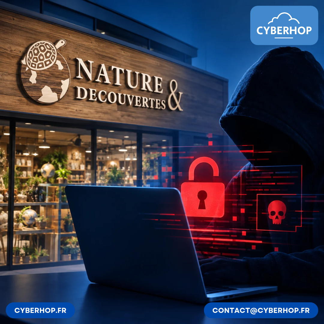 🛍️ Nature & Découvertes touché par une cyberattaque chez un prestataire